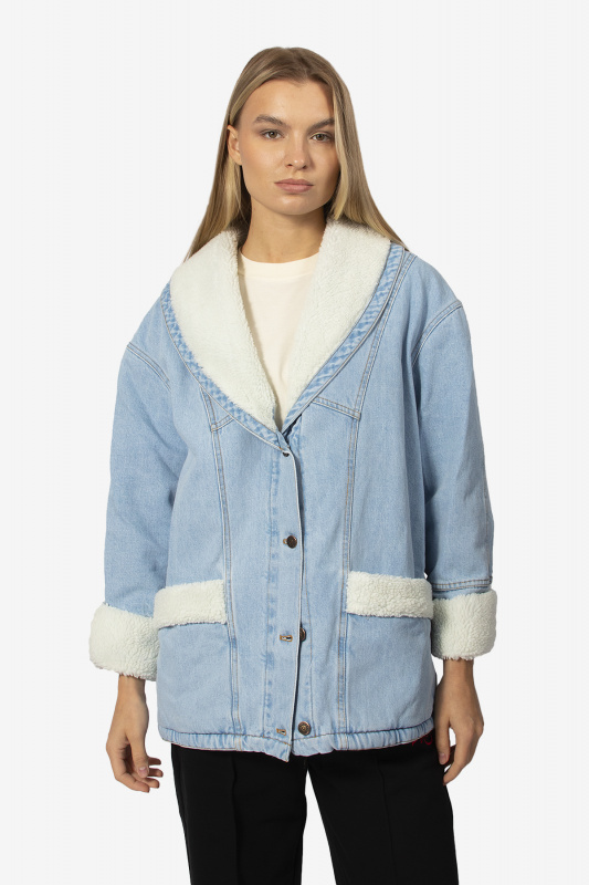 FORTE DEI MARMI COUTURE Джинсовая куртка 25WF7451/SP/225